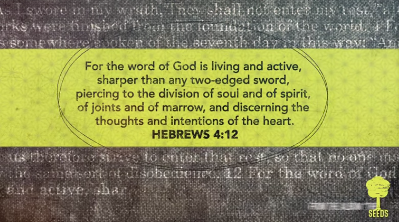 Hebrews 4:12 Seeds family worship