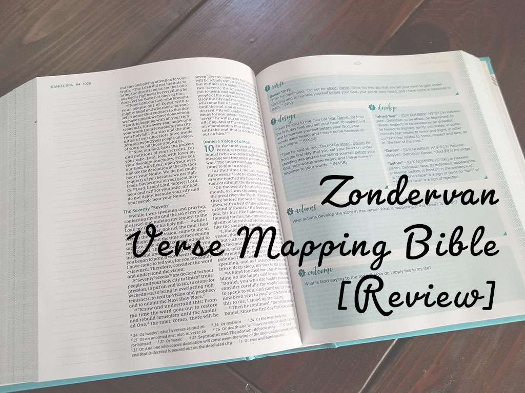 Zondervan verse mapping bible review
