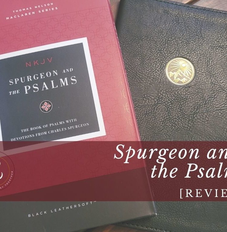 Spurgeon and the Psalms book review
