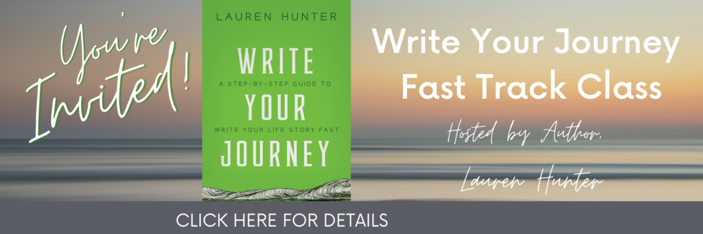 Write Your Journey Fast Track Class email header