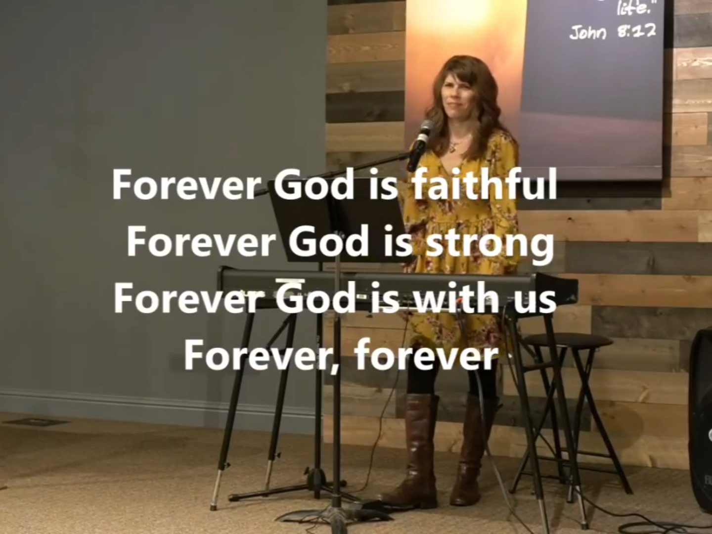 Worship 1 Lauren Hunter worship leading